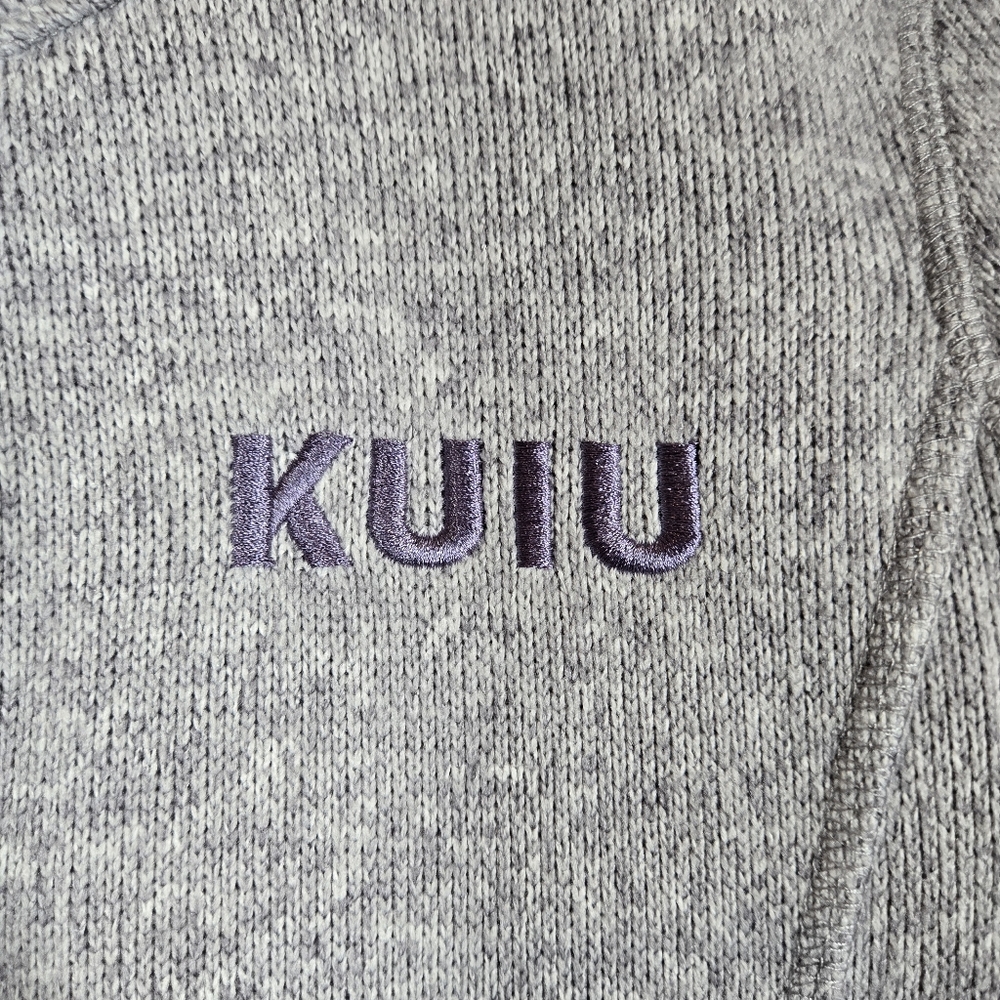 KUIU Light Gray Full-Zip Women's Jacket - Picture 7 of 11